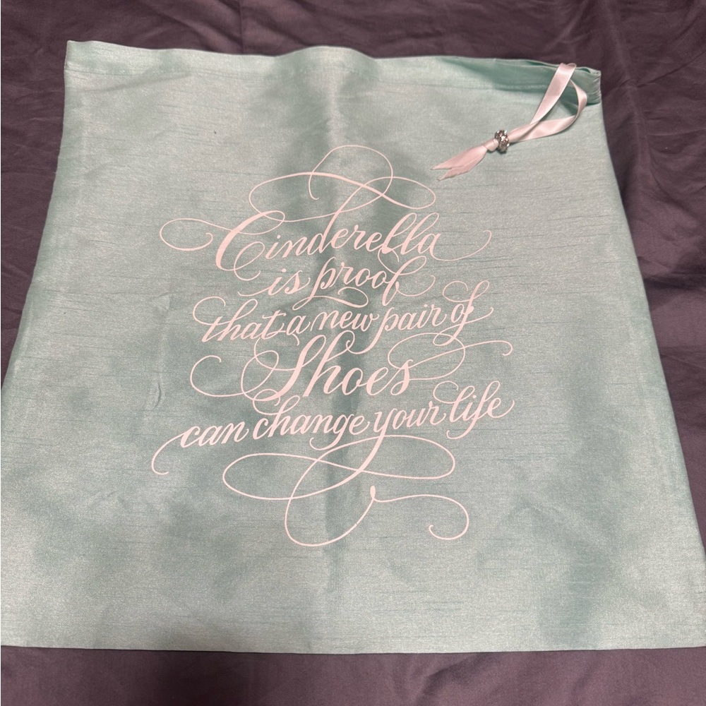 NWOT Disney’s Cinderella Shoe Bag